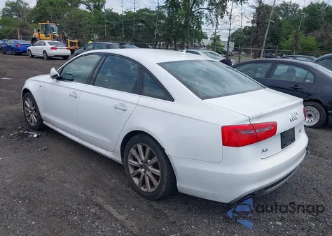 2013 Audi A6 3.0T Premium из США, поврежденный, VIN WAUHGAFC7DN061597